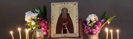 Празднование в честь преп. Сергия Радонежского на острове Чанг
