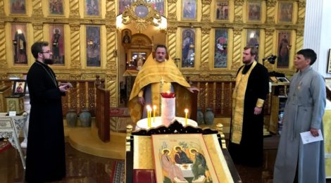Визит архимандрита Олега (Черепанина)